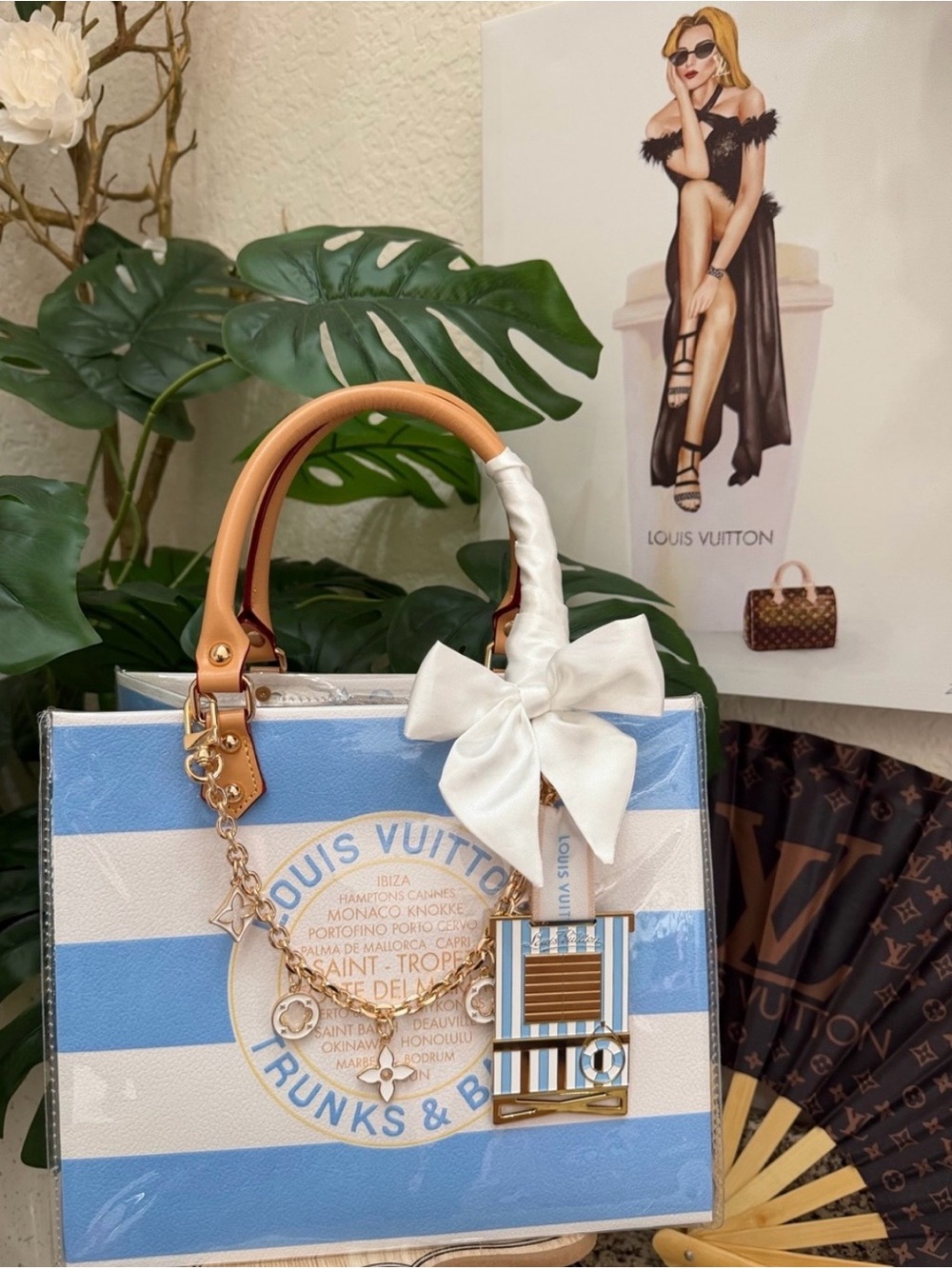 🤍💙🤍Louis Vuitton Gift Bag Tote 🤍💙🤍